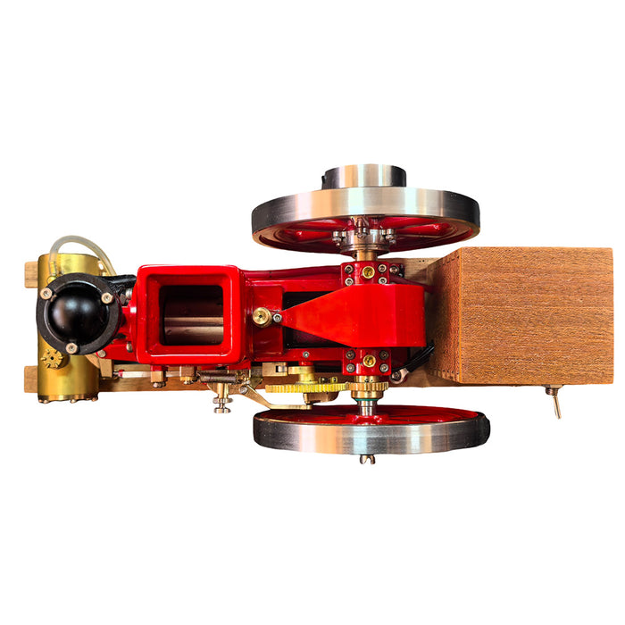 RETROL & OKMO B02 Hit and Miss Engine Model Retro Miniature Horizontal Single-Cylinder 4-Stroke Gasoline Engine