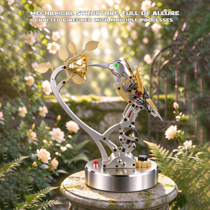 Mechanical Bird Steampunk Metal DIY Assembly Model Kit (250+PCS) enginediyshop