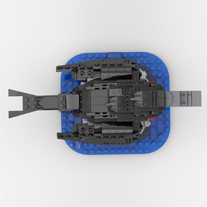 MOC-226035 FrigateBird Building Blocks Set, Realistic Tropical Seabird, Collectible Wildlife Brick Set (543PCS) enginediyshop