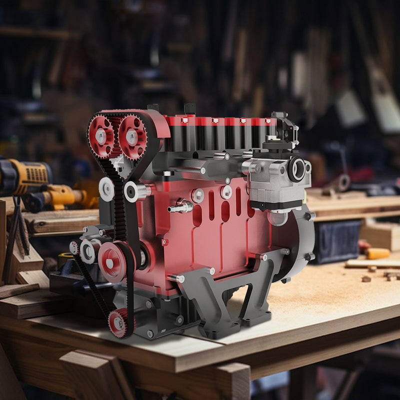 ENJOMOR GS-L4 Engine 36cc Water-Cooled 4-Stroke DOHC Inline Four-Cylinder Gasoline Internal Combustion Engine