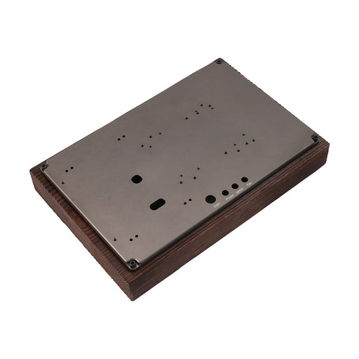 TOYAN FS-L400 / FS-V800 Engine Mounting Base – CNC Aluminum & Wood Engine Stand with Vibration Reduction enginediyshop