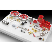 RETROL ENGINE HM-01 7cc Engine 4-stroke Horizontal Hit and Miss Internal Combustion Engine Model enginediyshop