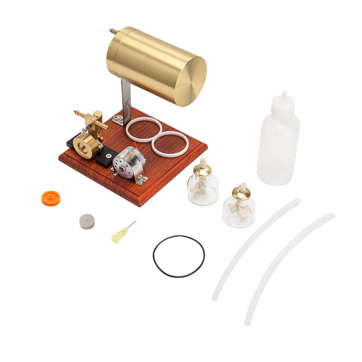 Mini Swing Type Steam Engine Generator Steam Power Machine Educational and Hobby Gift enginediyshop