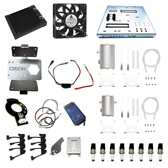Starter Kit & MCU Ignition Kit For CISON LS V8 Engine Model