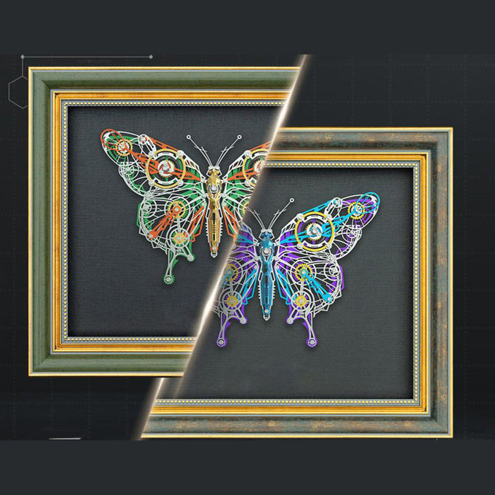 3D Metal Winged Insect Steampunk Mechanical Relief DIY Model Kit- 308PCS enginediyshop