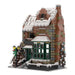 MOC-228435 Winter Modular Christmas Snow Scene Street Scene Building Blocks Set (1841PCS) enginediyshop