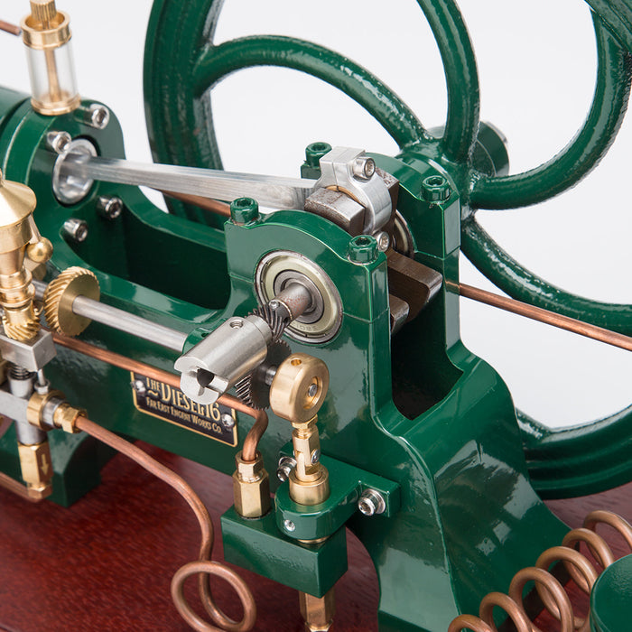 RETROL 16cc Water-Cooled Stationary Horizontal 4-Stroke Diesel Engine Model enginediyshop