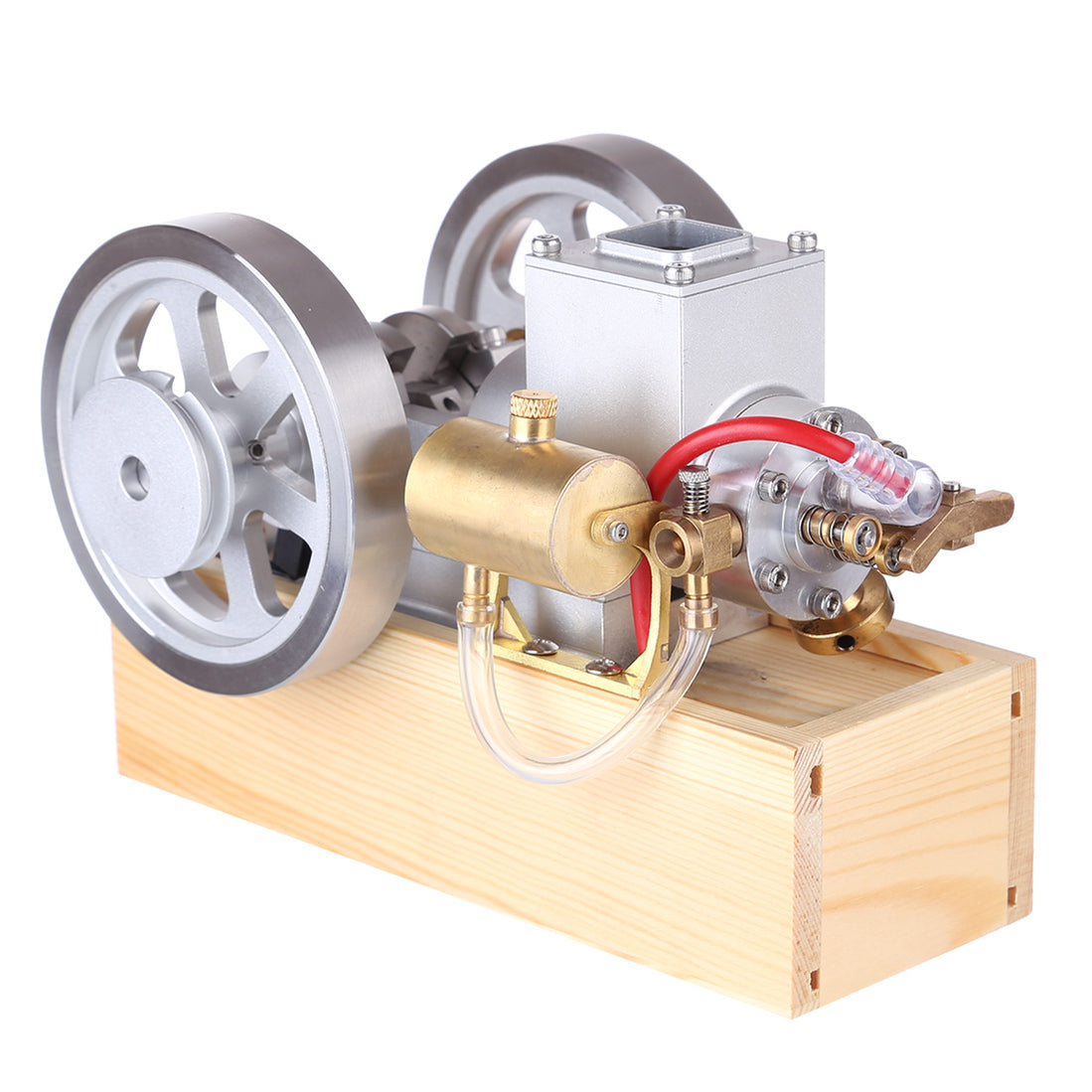 Metal Horizontal Hit and Miss Gasoline Engine Model Flywheel Speed Gov ...
