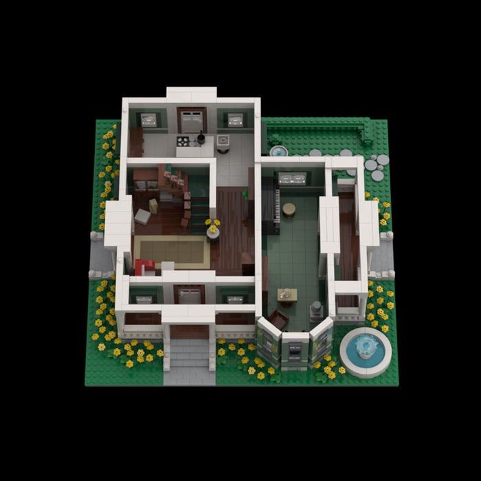 Classic Victorian Residence European Town House Building Blocks Set-4772PCS enginediyshop