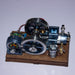 ENJOMOR Vintage Horizontal 4-Stroke Gas Engine Model enginediyshop
