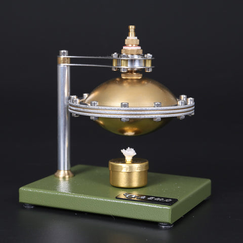 UFO-Schwebe-Dampfmaschinenmodell DIY-Engine-Kit mit Kupferkessel und Alkohollampe 4
