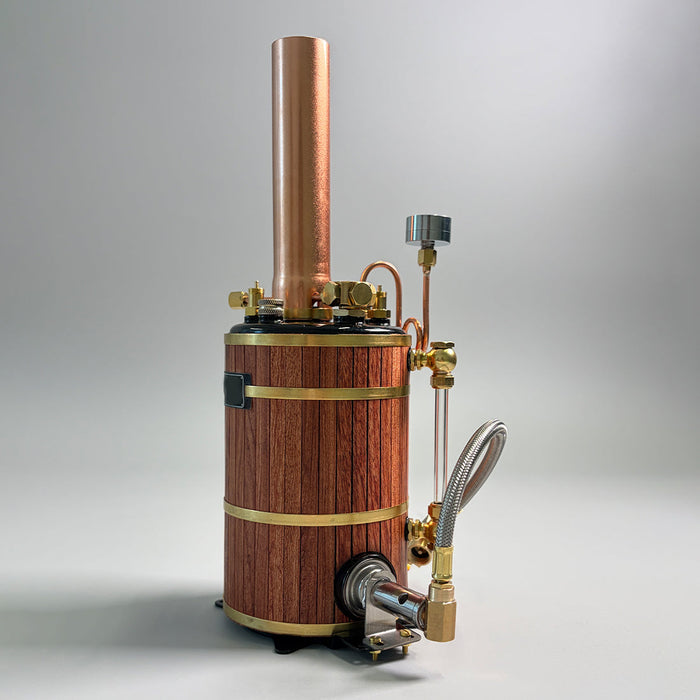 RW-B2 Vertical 500mL Copper Boiler Steam Boiler Model For Boat enginediyshop