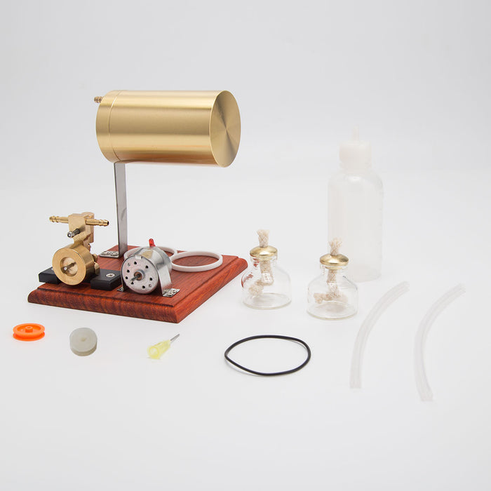Mini Swing Type Steam Engine Generator Steam Power Machine Educational and Hobby Gift enginediyshop