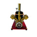 RW-BV2C Mini Reversible Reciprocating V-Type Dual-Cylinder Live Steam Engine and Boiler Model Compatible with 70-130cm Steam Boats for Collectors & Industrial Enthusiasts (Assembled Version) enginediyshop