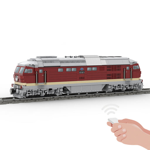 Electric Locomotive BR132 Model Building Blocks Set (Speed Control Dynamic Version/1454PCS) enginediyshop