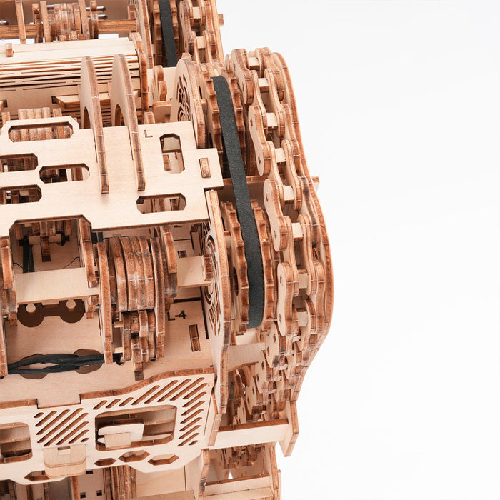W12 Engine Model Kit – 1400+ PCS Motorized Wooden 3D Simulation Engine – DIY STEM Mechanical Engineering Display & Educational Model enginediyshop
