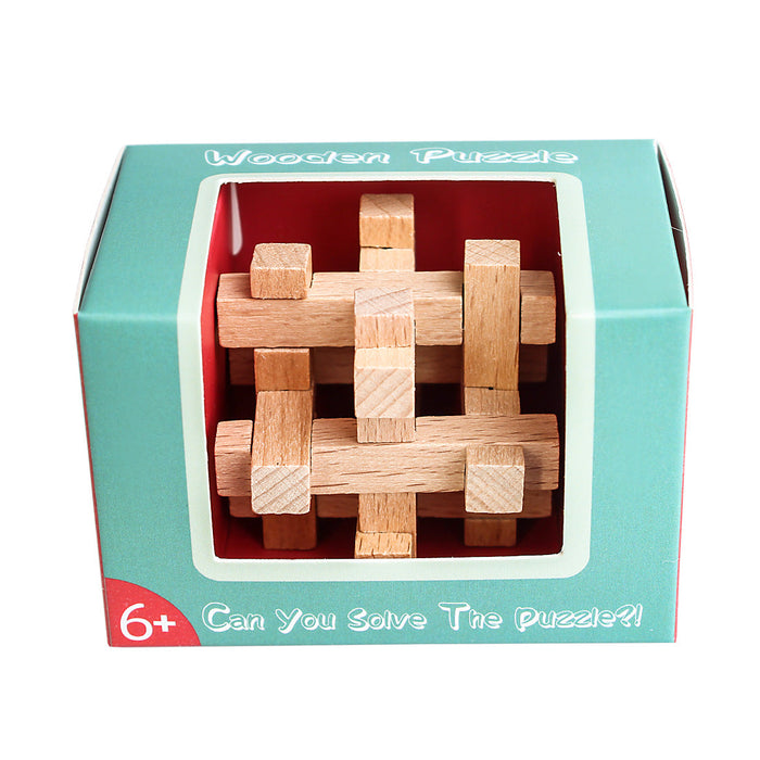 Advent Calendar Filler - Make Yours  12-piece beech wood lock set educational toy enginediyshop