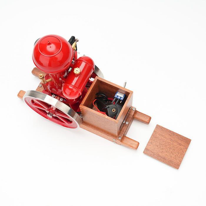 B01 Hit&Miss Ball Top Miniature Single-Cylinder Gasoline Engine Enginediyshop