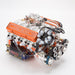 CISON Small-block 44CC 1/6 Scale V8 Engine Model, Water-Cooled 4-Stroke 8-Cylinder Gasoline Engine Internal Combustion V8 Engine Model Kit enginediyshop