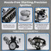 ENJOMOR 1/5 Scale GS-L6 28cc Inline 6 DOHC Gasoline Engine Model Enginediyshop