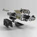 ENJOMOR 1/5 Scale GS-L6 28cc Inline 6 DOHC Gasoline Engine Model Enginediyshop