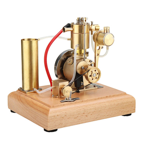 M18 Gasoline Engine Model with Cooling Water Tank and Circulating Gear Pump Stirling Water-Cooling Structure enginediyshop