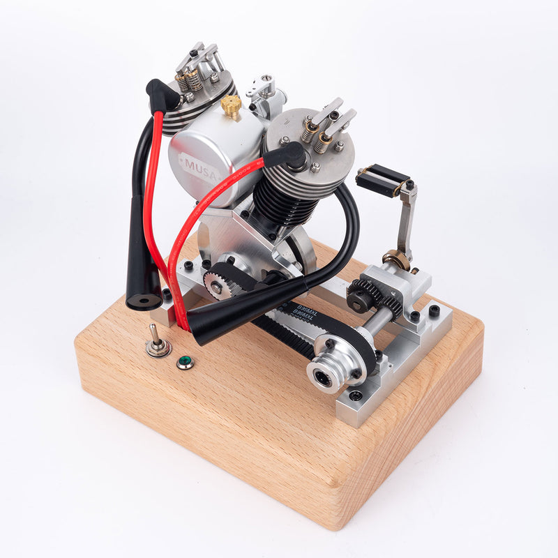 MUSA Hoglet V-twin Miniature Harley Davidson V2 Gasoline Engine Model