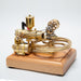 Mini 1.9CC Horizontal Single Cylinder Four-stroke Internal Combustion Engine Model for Three-Wheelers  enginediyshop