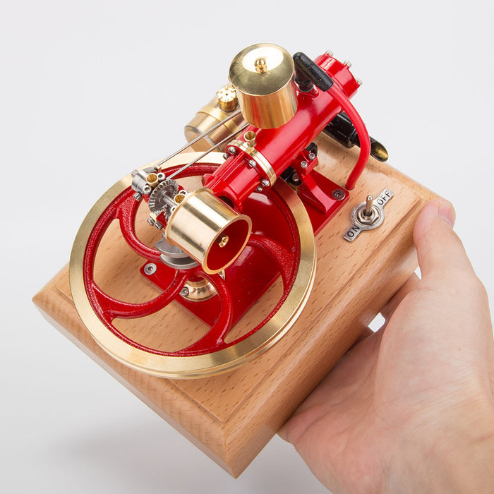 Mini 1.9CC Horizontal Single Cylinder Four-stroke Internal Combustion Engine Model for Three-Wheelers  enginediyshop