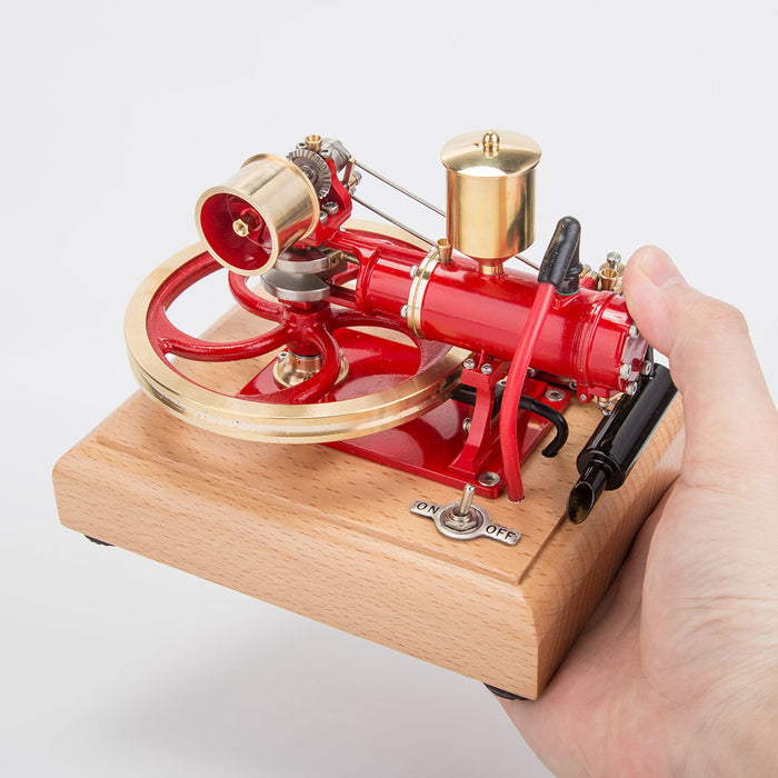Mini 1.9CC Horizontal Single Cylinder Four-stroke Internal Combustion Engine Model for Three-Wheelers  enginediyshop