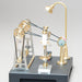 RETROL GF-01 27-piece DIY Miniature Workshop Model Kit for SE-01/02/03 and other Steam Engine Models enginediyshop