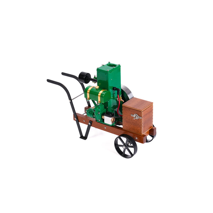 RETROL & OKMO L-D Miniature Single-Cylinder 4-Stroke Stationary Gasoline Engine Model 100th Anniversary Edition enginediyshop