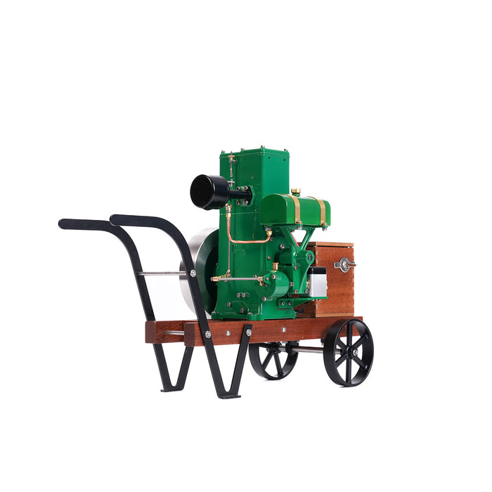 RETROL & OKMO L-D Miniature Single-Cylinder 4-Stroke Stationary Gasoline Engine Model 100th Anniversary Edition enginediyshop