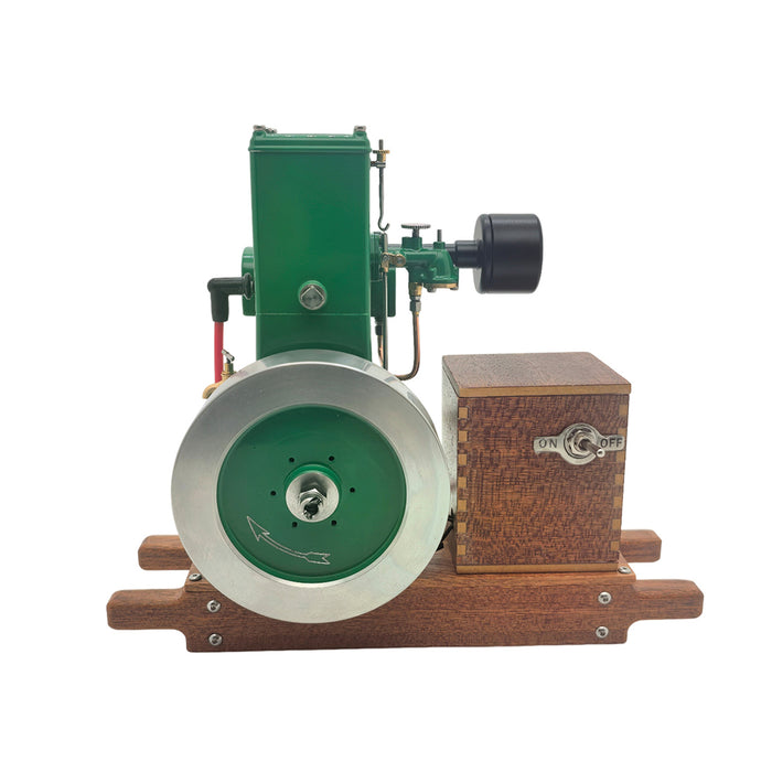 RETROL & OKMO L-D Miniature Single-Cylinder 4-Stroke Stationary Gasoline Engine Model 100th Anniversary Edition enginediyshop