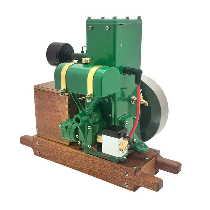 RETROL & OKMO L-D Miniature Single-Cylinder 4-Stroke Stationary Gasoline Engine Model 100th Anniversary Edition enginediyshop