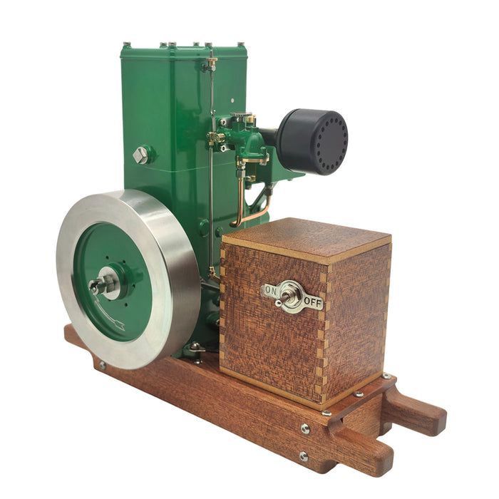 RETROL & OKMO L-D Miniature Single-Cylinder 4-Stroke Stationary Gasoline Engine Model 100th Anniversary Edition enginediyshop