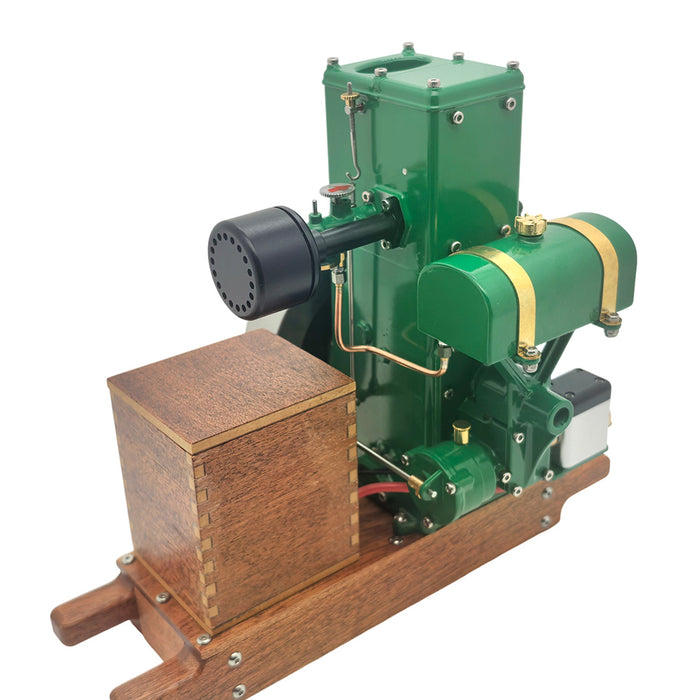 RETROL & OKMO L-D Miniature Single-Cylinder 4-Stroke Stationary Gasoline Engine Model 100th Anniversary Edition enginediyshop