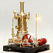 RETROL SE-03 DIY Steam Engine Model Kit with Generator & Light Educational Mechanical Building Set(38 PCS ) enginediyshop