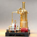 RETROL SE-03 DIY Steam Engine Model Kit with Generator & Light Educational Mechanical Building Set(38 PCS ) enginediyshop