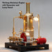 RETROL SE-03 DIY Steam Engine Model Kit with Generator & Light Educational Mechanical Building Set(38 PCS ) enginediyshop
