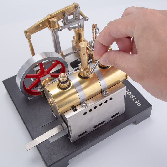 how to adjust retrol SE01 steam engine enginediyshop
