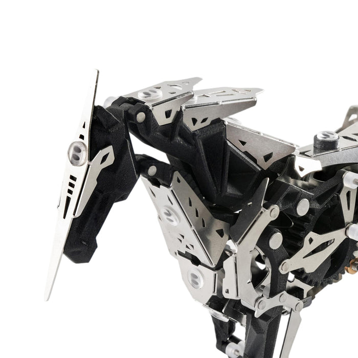Solar Powered Mechanical Horse 3D Metal Model DIY Display Kit  enginediyshop