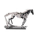 Solar Powered Mechanical Horse 3D Metal Model DIY Display Kit  enginediyshop