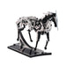 Solar Powered Mechanical Horse 3D Metal Model DIY Display Kit  enginediyshop
