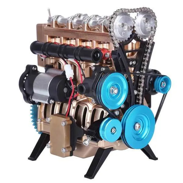 teching metal engine model kit 