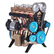 teching metal engine model kit 