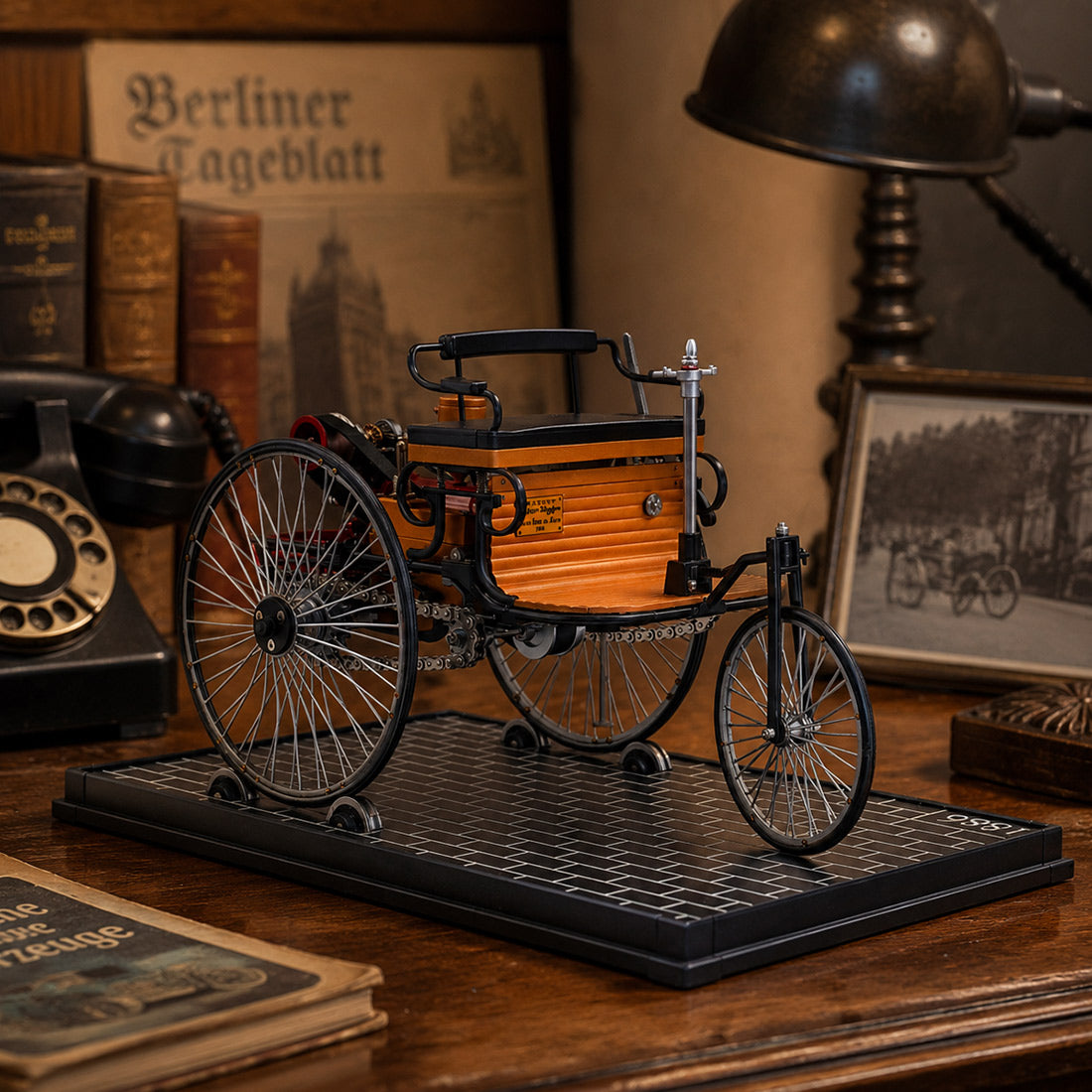 TECHING World's 1st Car Metal DIY Model Kit enginediyshop