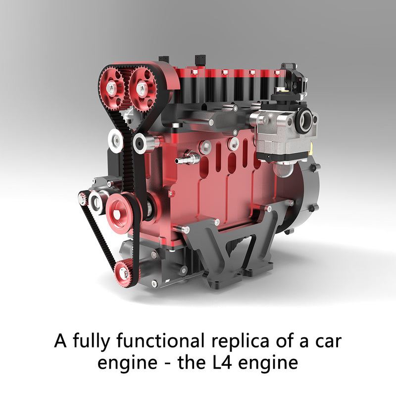 ENJOMOR GS-L4 Engine 36cc Water-Cooled 4-Stroke DOHC Inline Four-Cylinder Gasoline Internal Combustion Engine