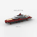 MOC-254412 120CM Modular Luxury Yacht Building Blocks Set-15639PCS enginediyshop