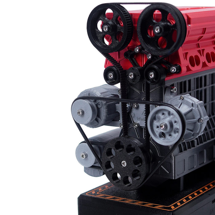 ENJOMOR 3D Printed Inline Four-Cylinder Engine Model Kit-150+PCS enginediyshop
